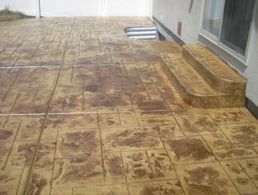 Stamped Patio