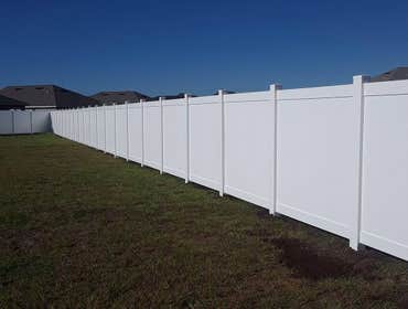Vinyl Fence
