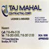 Taj Mahal Contracting logo