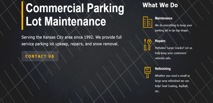 Photos by Precision Care Parking Lot Maintenance #1
