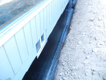 My Project exterior membrane basement waterproofing Basement waterproofing