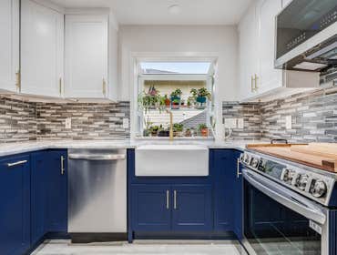 Full Kitchen Remodel High-quality materials, reliable plumbing fixtures, energy-efficient lighting, sustainable building practices, advanced ventilatio