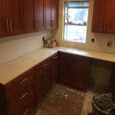 New cabinets and quartz countertops on the way