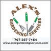 Alex's Gardening Services logo