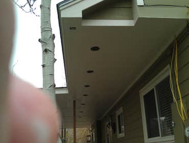 Hallford Contracting Project These photos are of a recent 1100 sq ft porch .
A new roof lament.
Bay window install.