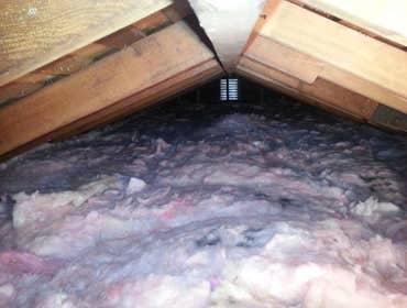 Attic insulation