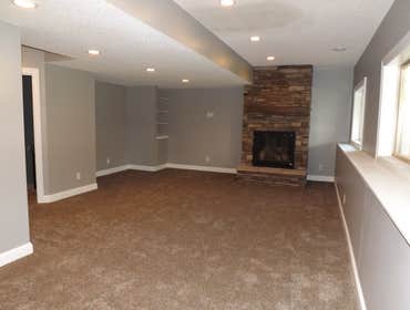 Basement family room