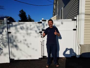 Photos by Let Steve Do It Fences Installed and Repair #2 Happy Satisfied Fence Customers
