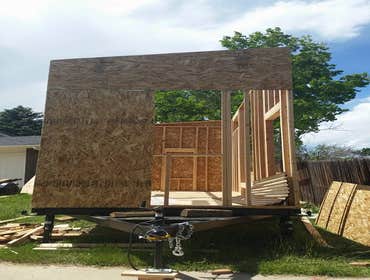 Tiny Home - Framing/Sheathing