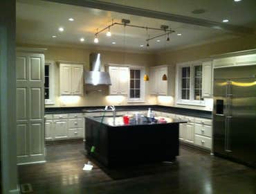 Kitchen renovation in