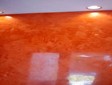 Hi polished Venetian Plaster