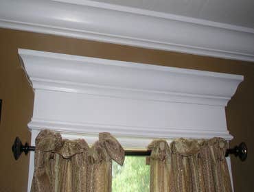 Crown molding, painting, and flooring Installed crown molding in guest room. Installed laminate flooring in guest room. Painted the guest room.