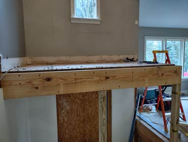 Custom Floating Staircase - Remodel Traditional three story staircase replaced with a custom locally fabricated floating staircase.