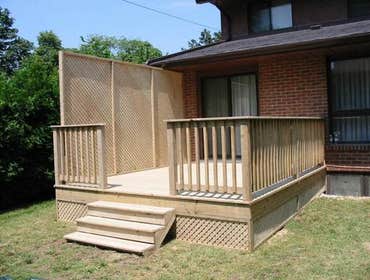 Custom deck