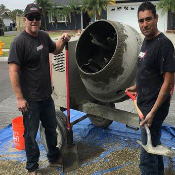 Singer Construction - Concrete Driveway