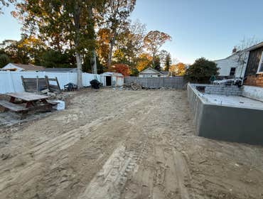 NORTHFIELD NJ FOUNDATION Excavation, Footing, Foundation Wall, Damp Proofing, Grading.