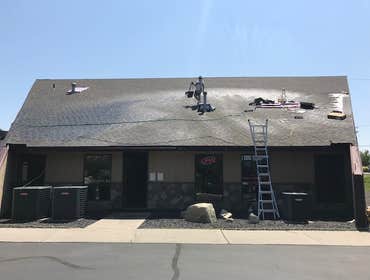 It was 145 degrees on the roof this week!