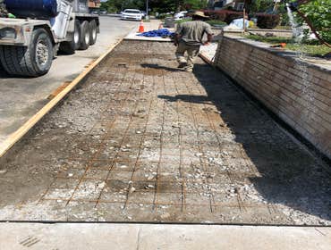 Sidewalk Concrete Install new sidewalk concrete