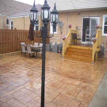 Back Yard Paradise Pics tells it all Before and after, TOOK US 2 WEEKS