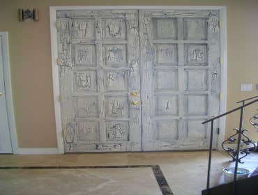 Crackle finish look