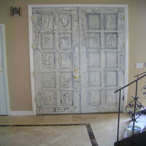 Crackle finish look