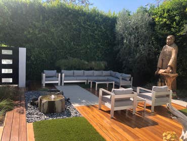 Photos by Dreams Renovation Inc #5 500SF Redwood and metal cover. Big and beautiful