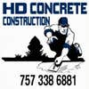 HD Concrete Construction logo