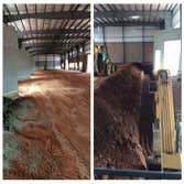 Industrial New Construction Site Work Excavated 2000' of trench for an electric line inside a new construction warehouse.