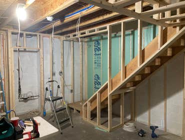 Basement Complete Basement renovation start to finish