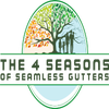The 4 Seasons of Seamless Gutters logo