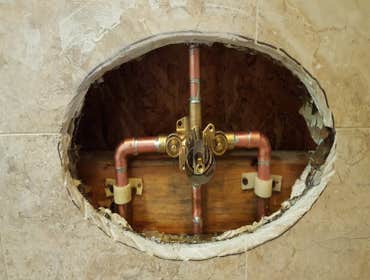 Shower Faucet Install