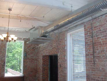 HRF Heating and Air LLC Project 1 HVAC addition to The Old Mill shopping center in Lexington, South Carolina.