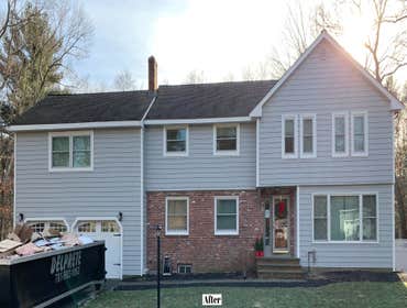 Vinyl Shingle Siding, North Easton