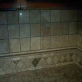 New back splash Back splash added atop of a new granite counter top