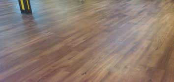Project photos from Capri Builders LLC LVT Flooring at a Camp facility in Bergen County.
