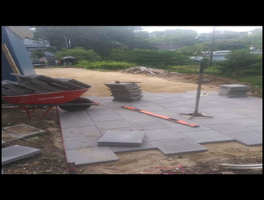 Photos by Grs Contracting #1 We installed a new flagstone flooring for a fast free estimate please call Robert at 215-207-3824
