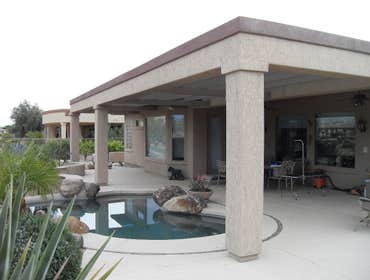 Custom Patios We offer quality work that is unmatched. All our products are built to code and with your satisfaction in mind.