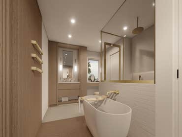 Bathroom Remodels Transform your bathroom into a luxurious retreat with New Key Construction. Our award-winning team specializes in high-end bathroom r