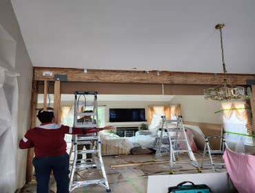 Photos by Royal Palace Construction Inc #6 remodel kitchen and bearing wall removal.