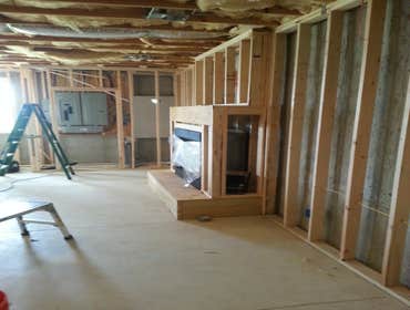 Basement Remodel Rough-in