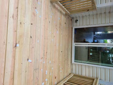 Built 8' tall Deck