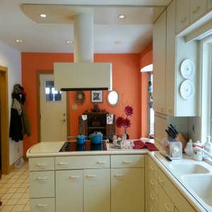 "The Curve" Midcentury Kitchen Remodel