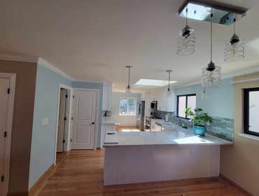 San Francisco Kitchen Remodel After photos of a complete kitchen remodeling project by Kyvos Construction in San Francisco, California.