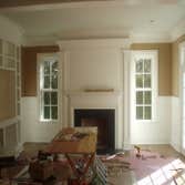 Traditional Alder Entertainment Center in Newport Beach, California This entertainment center is made out of Alder wood with 3/4 inch overlay applied 