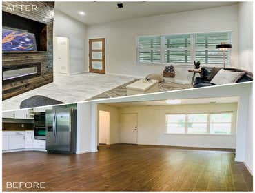 Before and After photos