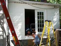 fench door installation