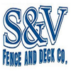 S&V Fence Co logo