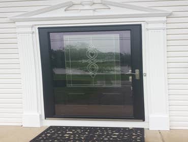 Entry Door Projects These are examples of wood and fiberglass entry doors we have installed recently.