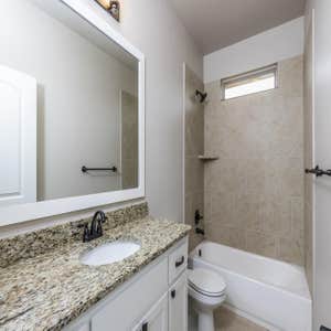 Production Homes This is a primary example of the quality of work we provide for a production builder. We can complete a simple house such as this...