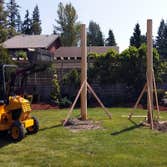 post set & ready for concrete